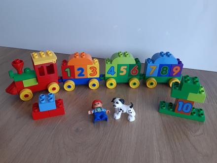 Lego duplo 10558 vláčik plný čísel,