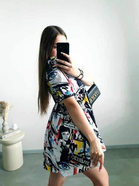 Farebné šaty xs/s, mohito,xs