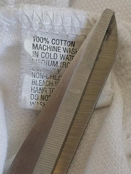 Pánske biele tričko s golierom, giordano, l, l