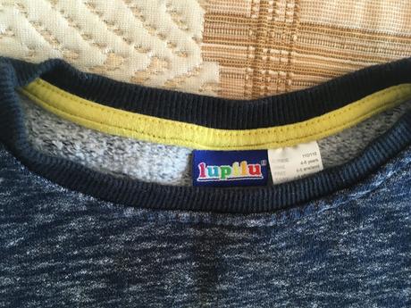 Teplejšia mikina 110/116, lupilu,110