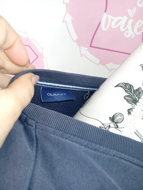 Mikina tmavomodrá, gant,m