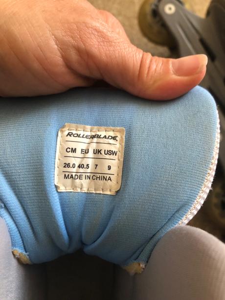 Kolieskove korcule vel 40,5, rollerblade,40