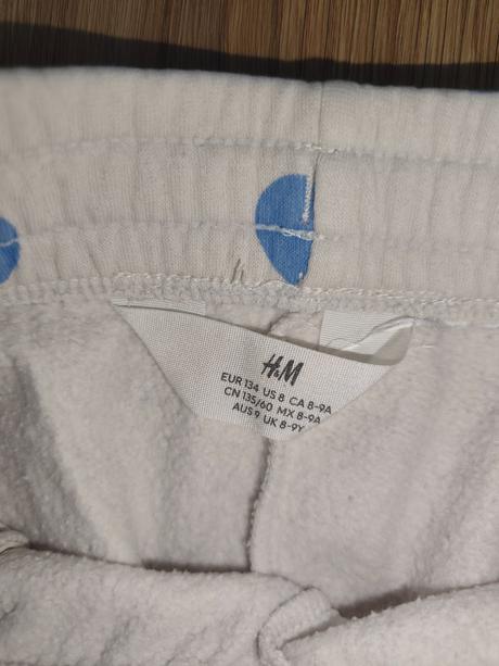 Tepláky, h&m,134