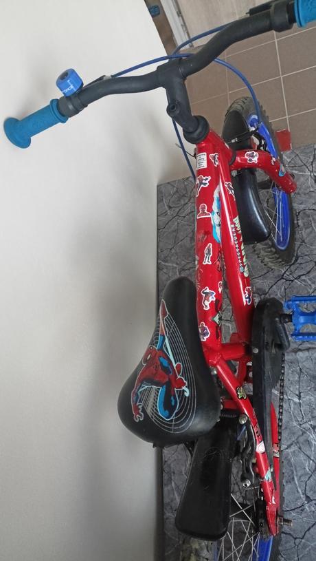 Detský bicykel spiderman, veľ 16, 16