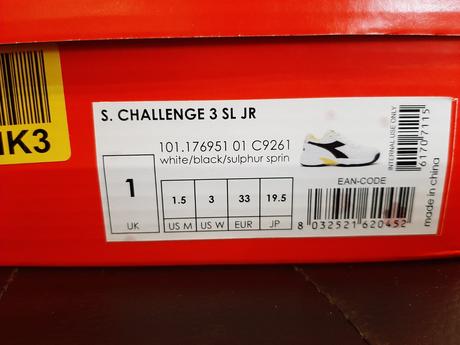 Tenisové športové topánky diadora, 33