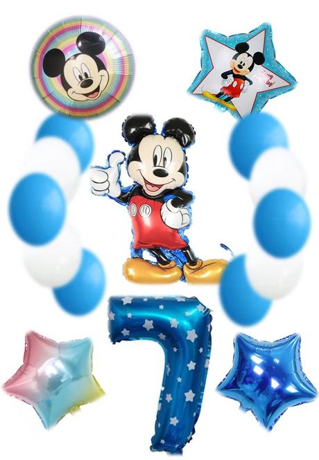Balóny mickey mouse - až 16 kusov,