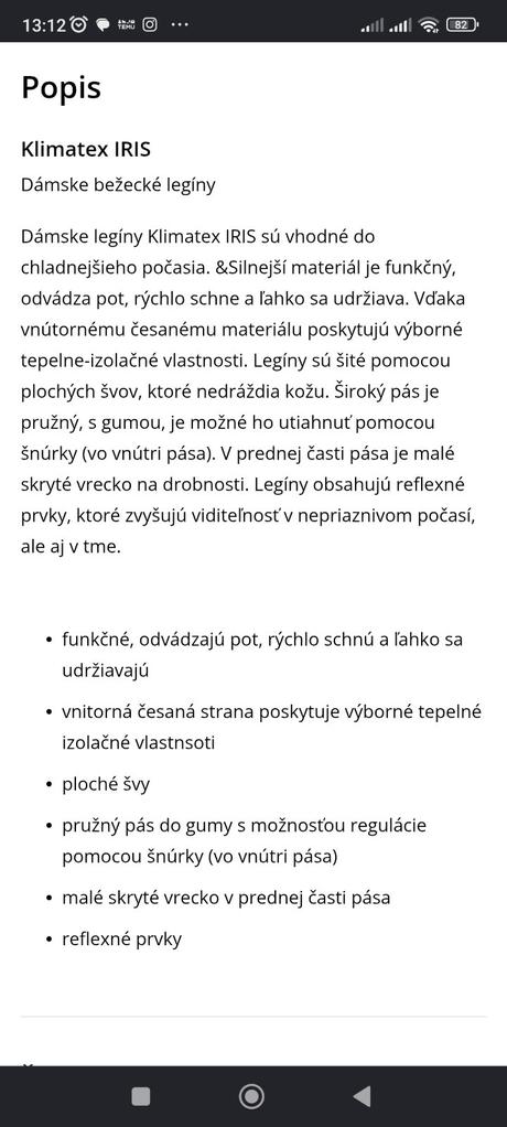 Športové legíny, s