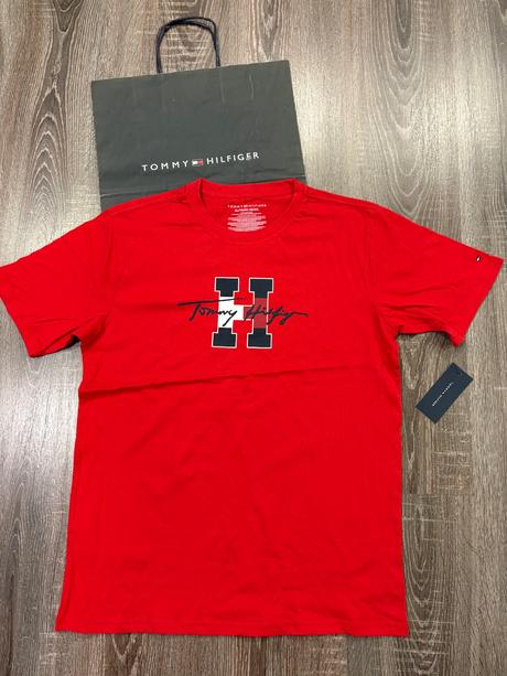 Tommy hilfiger nove panske tričko m, tommy hilfiger,m