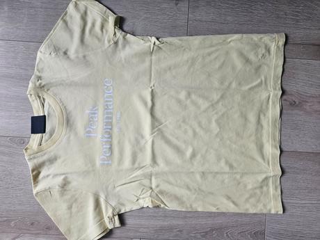 Žlté tričko peak performance, 140