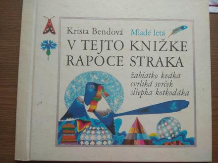 Retro kniha s gramoplatnou,