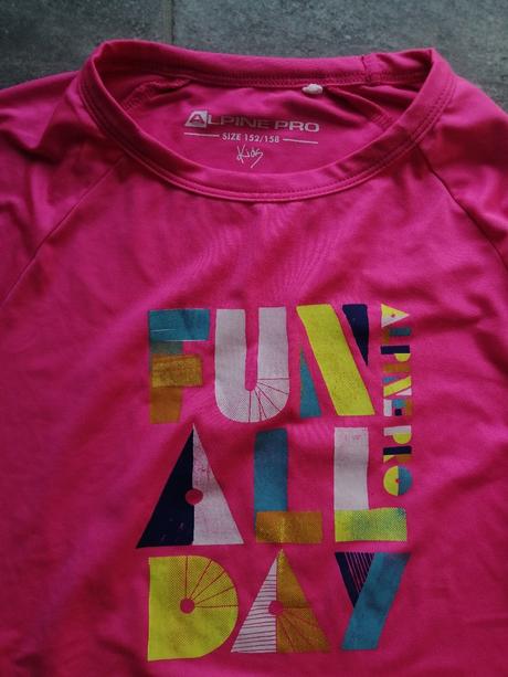Jemnučké cool-dry tričko alpinepro v152-158, alpine pro,152