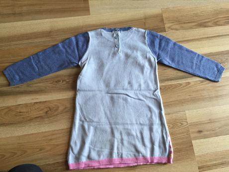 Predlzeny pulover/saty s medvedikomcistotnym,86/92, marks & spencer,86