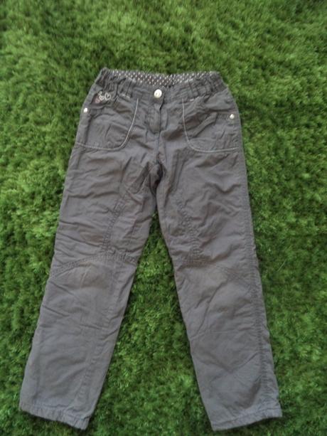 Oteplené nohavice, palomino,128