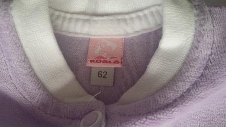 Fialový svetrík veľ.62, koala baby,62