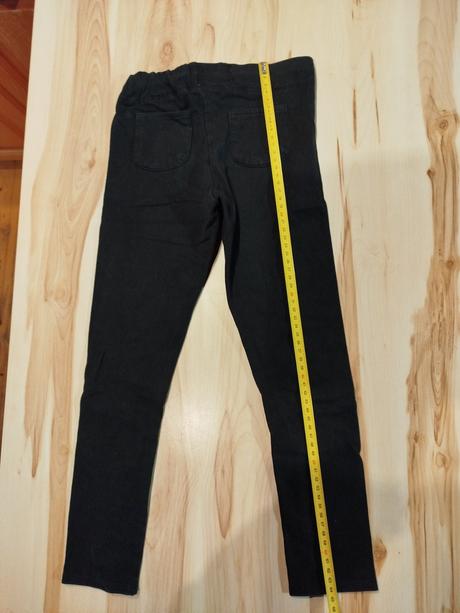 Mierne zateplené džegíny s nastaviteľným pásom, h&m,122