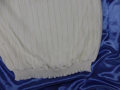 Spoločenský plisovaný top, 44