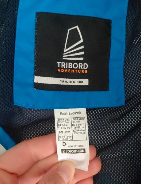 Prechodná vetrovka, decathlon,116