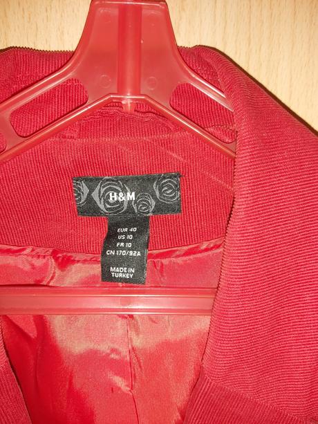 Mencestrove sako, h&m,40