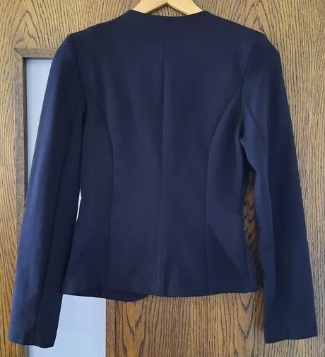 Čierne basic sako, 36