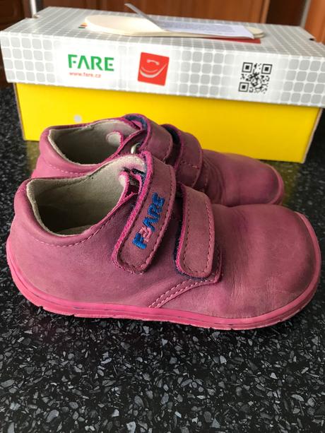 Celeročné topánky barefoot fare bare, fare,23