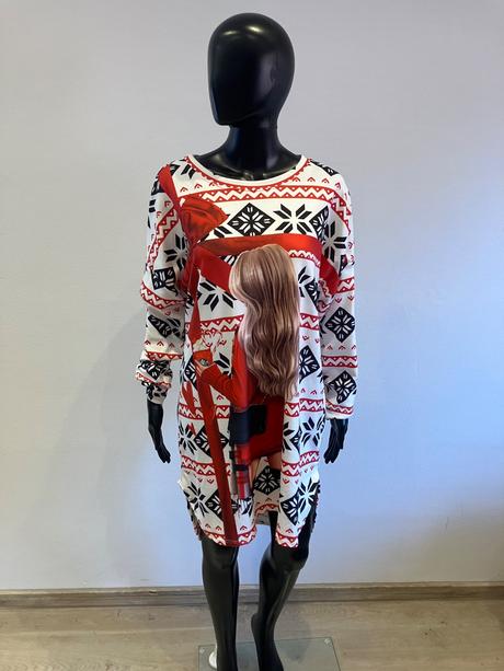 Dámska tunika so zimným vzorom (uni), l / m / xl