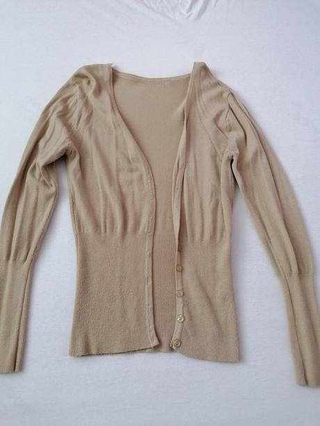 Svetlo-hnedý sveter, xs