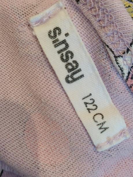 Dievčenské šaty s jednorožcom sinsay (122), sinsay,122