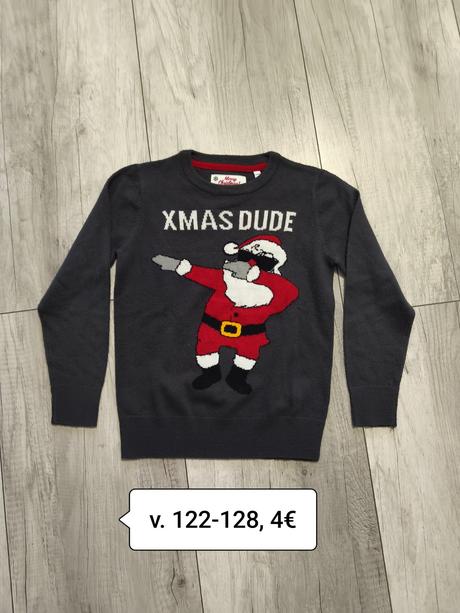 Vianočný sveter 122-128, 128