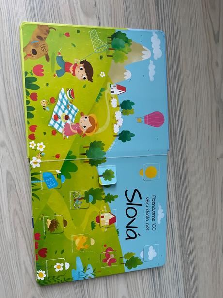 Kniha poznávame 100 vecí okolo nás - slová, 