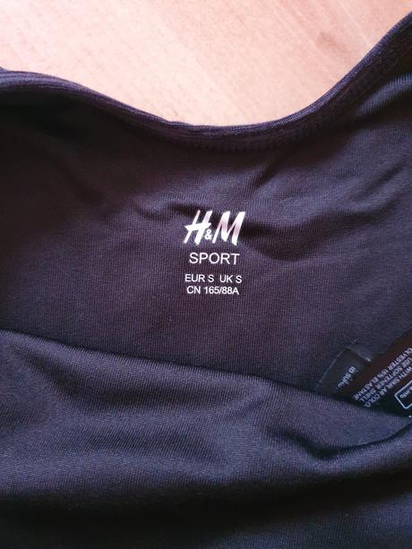 Damsky sportovy top, h&m,s