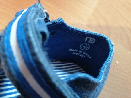 Modré plátenky, mothercare,21