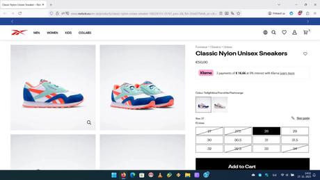 Detské tenisky reebok, reebok,33