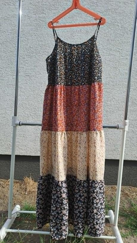 Letné maxi šaty, xl