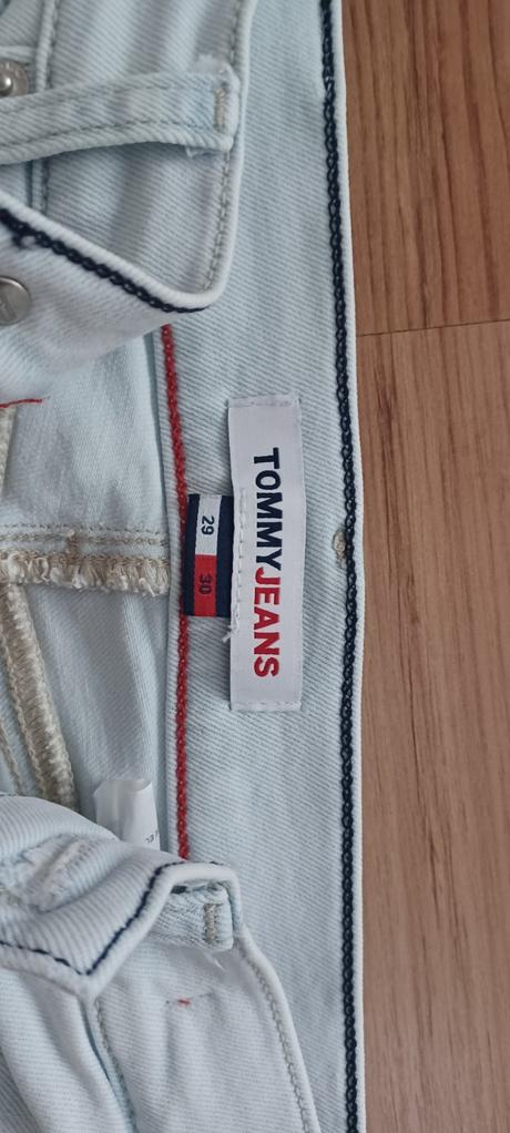 Rifle tommy jeans vysoky pas/ 29, tommy hilfiger,m