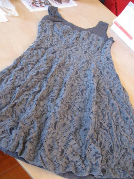 Dámske čipkované šaty, s, s