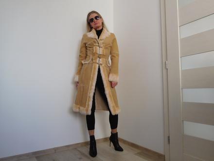 Dámsky kožuch pravý teplúčky,different, s