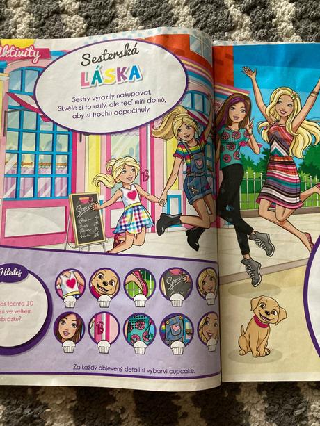 Barbie časopisy a plagáty, 