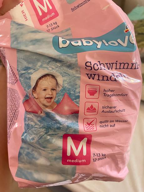 Babylove 9 ks plienky do vodu m 7-13kg, babylove,7 kg - 18 kg