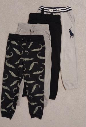 Set 4x teplaky, 2x next, 1x ralph lauren, next,122