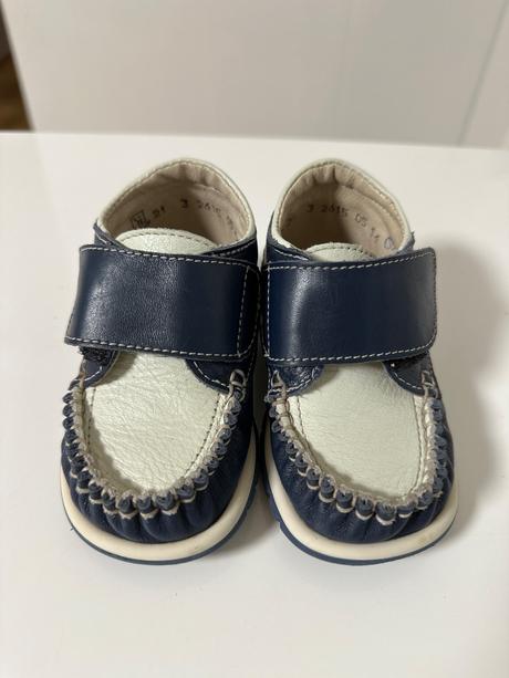 Celokožene chlapčenske topanky 21, 21