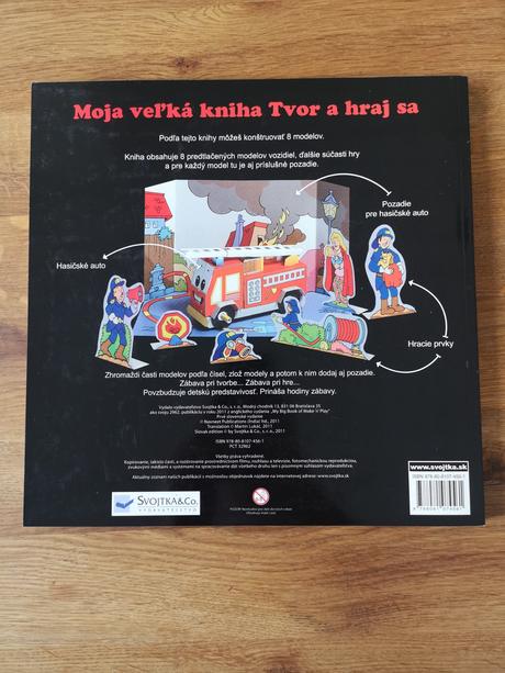 Moja veľká kniha tvor a hraj sa s modelmi v pozadi, 