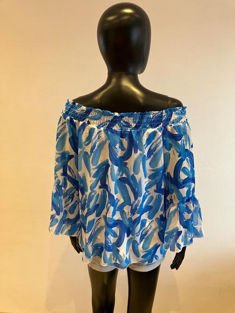 Dámska vzorovaná blúzka amisu (s), amisu,s