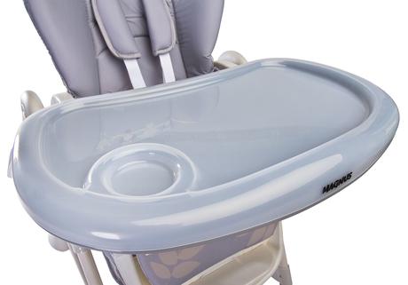 Caretero jedálenská stolička magnus new graphite, caretero