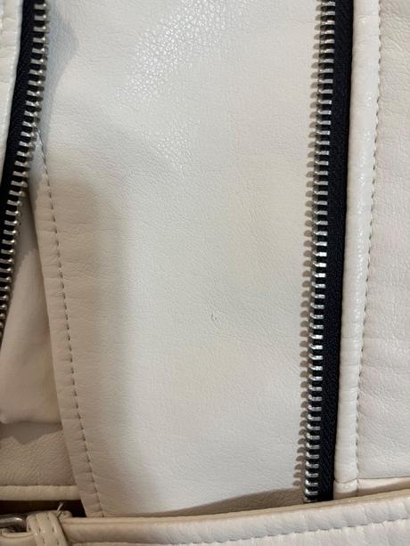 Koženková dievčenská bunda, zara,122