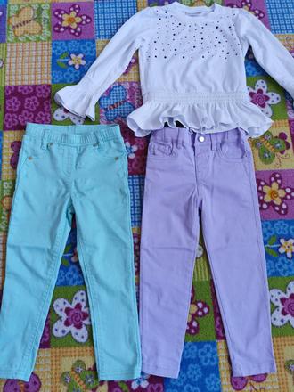 Tričko +2ks nohavíc v. 98,zn. cocoodrilo, 104–116