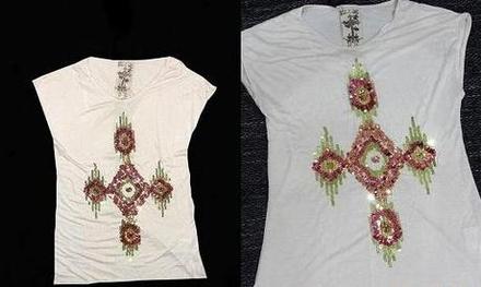 Nádherné tričko rock & revival veľ.l, l