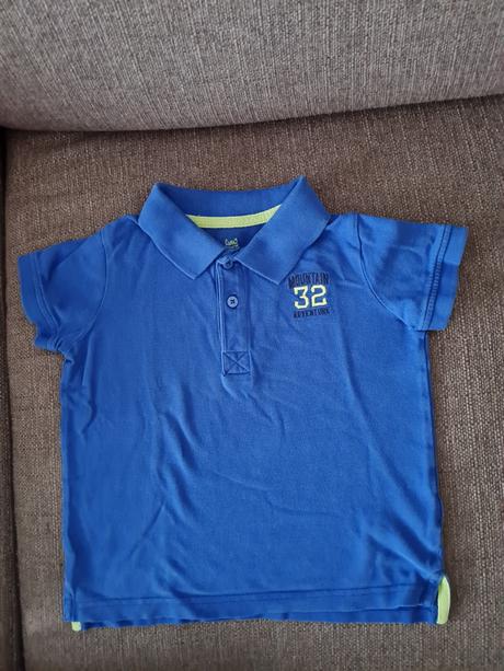 Tričko s límčekom, lupilu,98