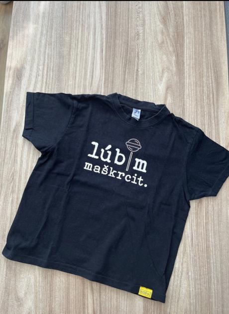 Tričko zn. krástne lúbim maškrcit, 128