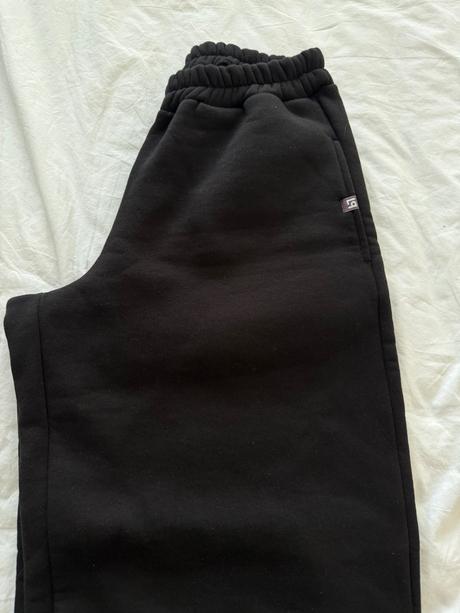 Cierne baggy teplaky od little people, little people,xl