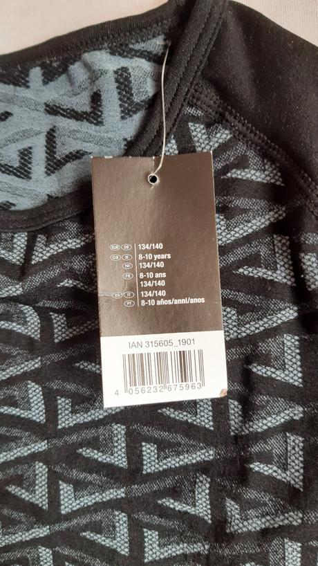 Lyžiarska spodná bielizeň, 134